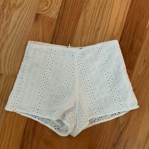 LF White Shorts